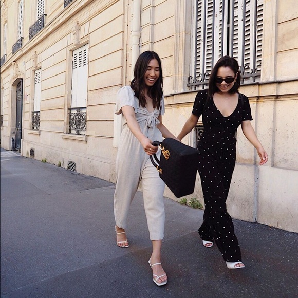 MPC Pants - Beige Linen Jumpsuit